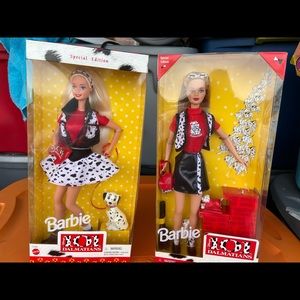 NIB 2 Barbies from 101 Dalmatians movie